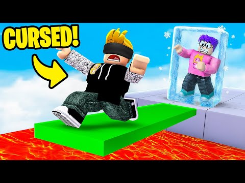 OBBY But You GET CURSED Every 20 SECONDS!? (Impossible Roblox Obby!)