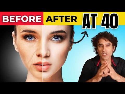 WHAT TO DO AT 40 TO LOOK YOUNGER THAN YOUR AGE