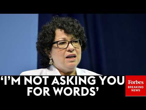 Sonia Sotomayor Brutally Cuts Off Lawyer After He Starts Rattling Off Cases In His Answer