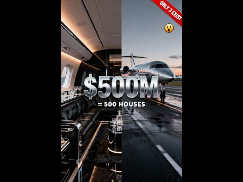 The $500M Private Jet Only 3 Billionaires Can Afford