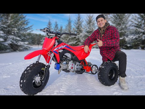 New CRF 110 Three Wheeler!