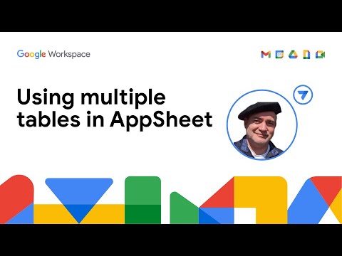 Using multiple tables in AppSheet
