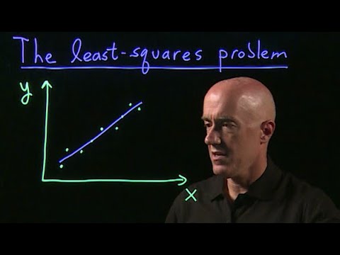 Least squares using matrices | Lecture 26 | Matrix Algebra for Engineers