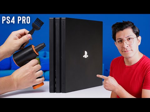 PS4 PRO - Cleaning and Maintenance - 4K Tutorial