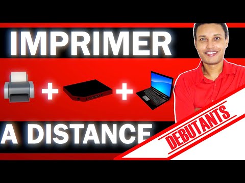 🤓 L'INFORMATIQUE POUR LES DEBUTANTS : IMPRIMER A DISTANCE AVEC HP