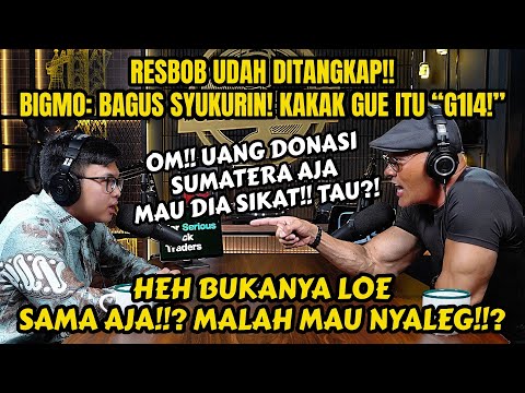 RESBOB MAU SIKAT UANG DONASI SUMATERA😡 NIH GUE BONGKAR‼️- BIGMO