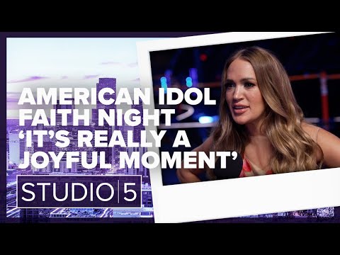 'it's Really A Joyful Moment For Me' | AMERICAN IDOL FAITH NIGHT