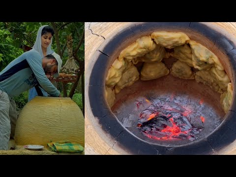 SAMOSA Recipe Il Making Tandoori Aloo Samosa Roasted in Mud Tandoor lI