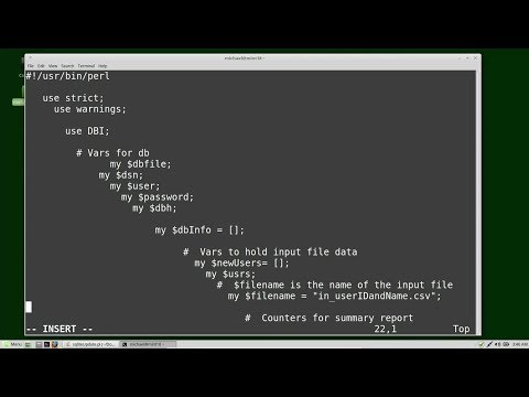 Vim (12) Info Line, Paste, View, Edit, Join, Sort