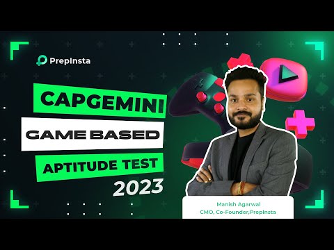 Capgemini Game Based Aptitude Test Questions and Answers 2023 (Latest Questions)