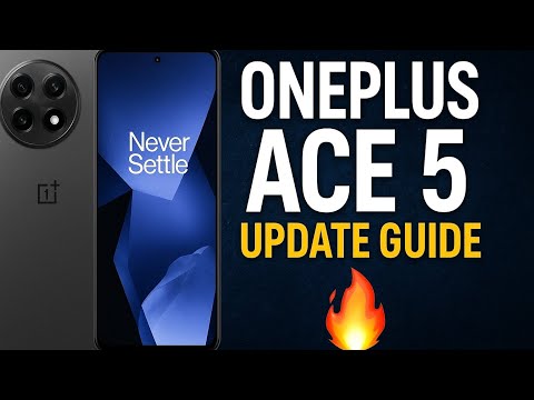 OnePlus Ace 5 Global ROM Update Guide | Safe Method Explained
