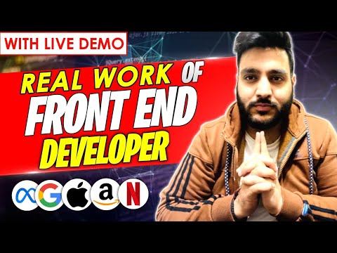 Real Mai React Developer Kese Kam Karta Hai IT Company Mai? | With Live Demonstration 🔥| hindi