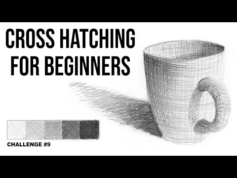 Cross Hatching for Beginners - Art Challenge #9