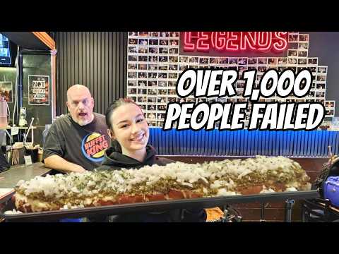 HARDEST CHALLENGE IN ENGLAND - OVER 1,100 PEOPLE HAVE FAILED THIS CHALLENGE - Man v Food London