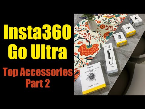 ASMR Top 5 Insta360 Go Ultra Accessories | Various Mounts, Tripod with Remote & Dive Case | Part 2