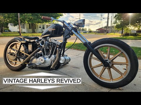 30 Years Dead: The Outlaw 1978 Harley Chopper Build