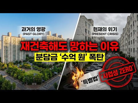 녹물과 주차전쟁, 그리고 텅 빈 지갑: 1기 신도시 100만 명의 이주 대란과 예정된 몰락의 실체