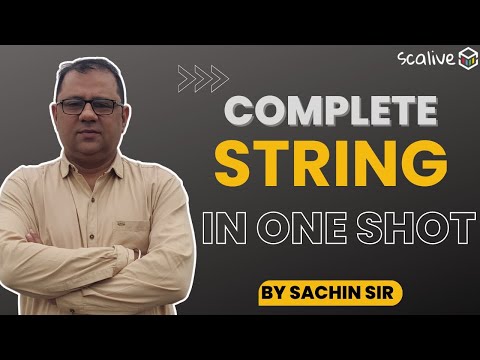 String Handling In One Shot  || #stringhandling  #scalive