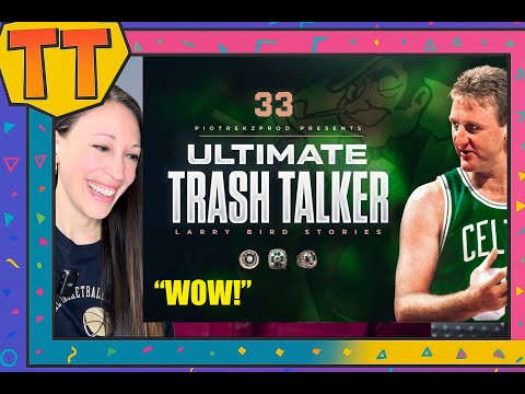 Tina Tries Reacting - Larry Bird Stories That Prove He's The Best Trash Talker | First time reacting