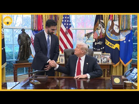New York City Mayor-elect Zohran Mamdani meets with President Trump
