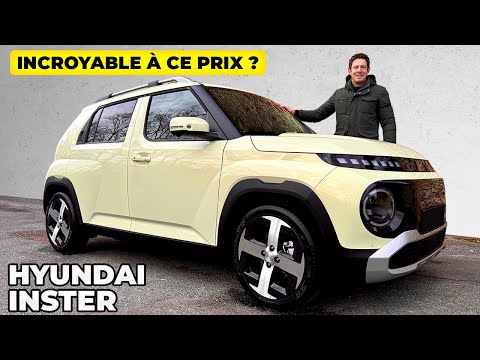 Essai Hyundai Inster - L'habitabilité d'un SUV dans une CITADINE ?