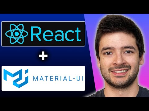 React & Material UI Tutorial | React JS & MUI Beginner Crash Course - How to Create React JS App