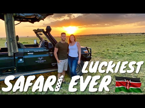 You Won't Believe What We Saw / The BEST Safari Of Our Lives / Maasai Mara Safari Camp 🇰🇪