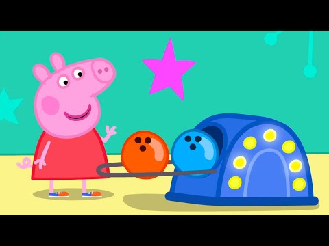Peppa Pigs 10 Pin Bowling Party 🐷 🎳 Playtime With Peppa