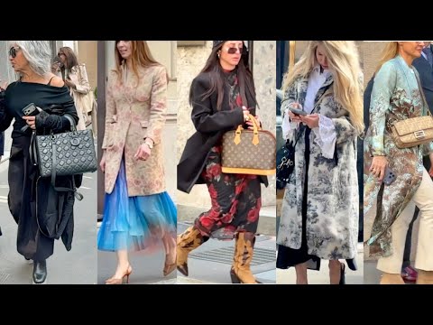 🌹 23°C EXPLORE ITALIAN CHIC STREET FASHION. MILAN APRIL OUTFITS TO COPY & MILAN SPRING SHOPPING 🛍️ 