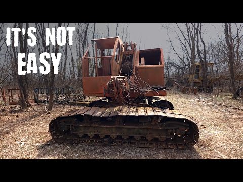 How Do You Move an Abandoned 10 Ton Crane?