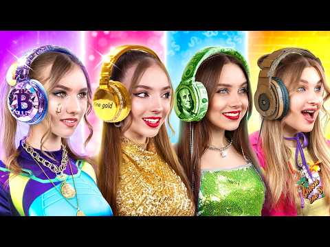 Rijke vs Arme vs Giga Rijke vs Bitcoin Student! Wie Regeert de School?