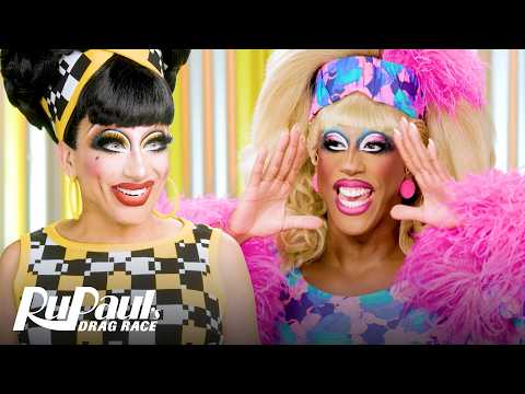 The Pit Stop S18 E12 🏁 Bianca Del Rio & Kori King Make A Drag Family 👯 | RuPaul’s Drag Race