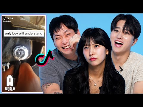 Boys vs Girls React to "ONLY GUYS CAN UNDERSTAND" TikToks..!!