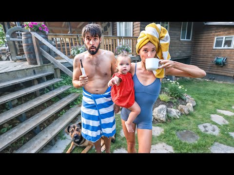 A Full Day of Cabin Life (remote living)