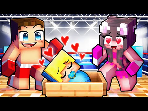 Baby Ukri wird von einer WWE Familie adoptiert TRAURIGE GESCHICHTE in Minecraft!