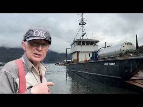 Alaska's Remote Luxury Lodge || Pump Truck had to Swim