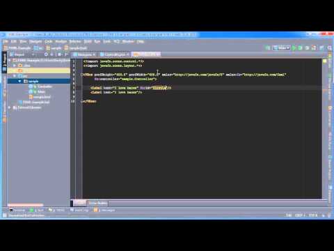 JavaFX Java GUI Tutorial - 33 - Initialize, Binding, and Reusable Components