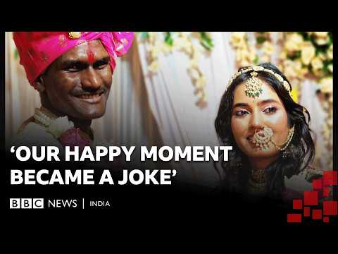 ‘Is this fair?’: Couple trolled for their skin colour on social media | BBC News India