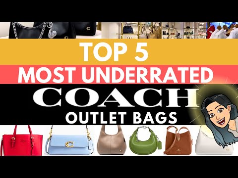 Top 5 Most Underrated Coach Outlet Bags 👜✨ Hidden Gems You Shouldn’t Miss #coachhandbag #coachoutlet