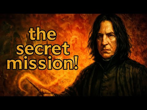 The Secret Missions of Severus Snape | A Dark and Emotional Harry Potter Sleep Story