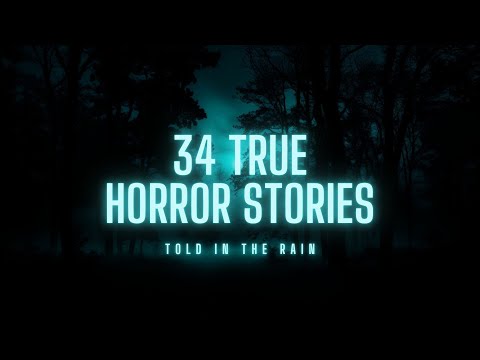 34 TRUE Scary Stories in the Rain | Black Screen + Music | NO MIDROLLS