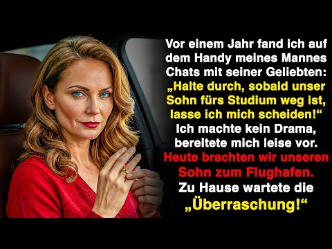 Mein Mann schrieb seiner Geliebten: „Halt durch, wenn unser Sohn studiert, lasse ich mich scheiden!“