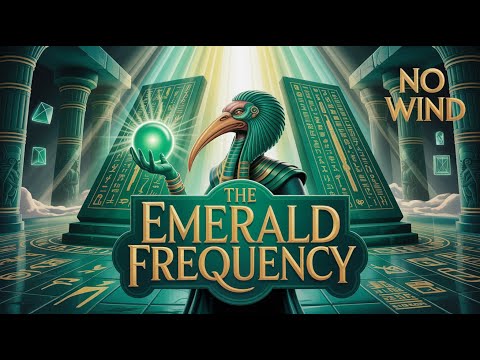 THE EMERALD FREQUENCY | Thoth’s Alchemical Resonance | 528 Hz Atlantean Heart Activation | NO WIND
