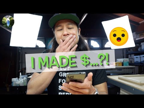 HOW MUCH I MADE on my 1st STAINED GLASS COMMISSION