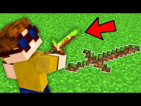 Ich ERSCHAFFE SCHWERTER aus ALLEN BLÖCKEN in Minecraft!