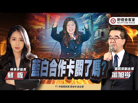 藍白合作卡關了嗎? FT.【蕭旭岑 × 蘇恆】| 野禮會客室精華影片