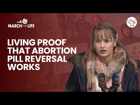 A Mother’s Abortion Pill Reversal Testimony | Sarah Hurm | National March for Life 2026