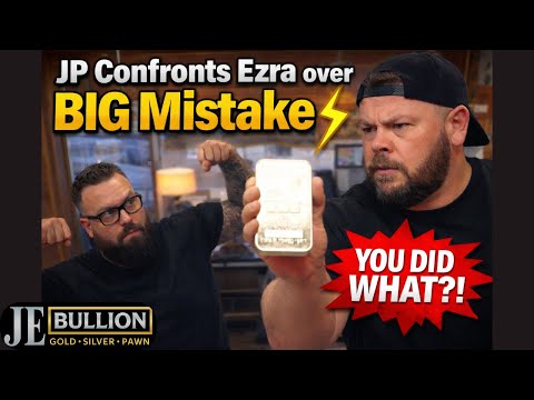 JP Confronts Ezra over BIG SILVER MISTAKE! Pawnshop Interactions Episode 9
