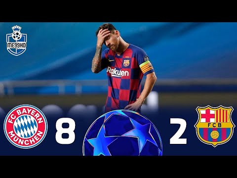 The biggest football scandal in the history of football 🤯🔥 ◄ Barcelona 2-8 Bayern Munich ❯ 🏅