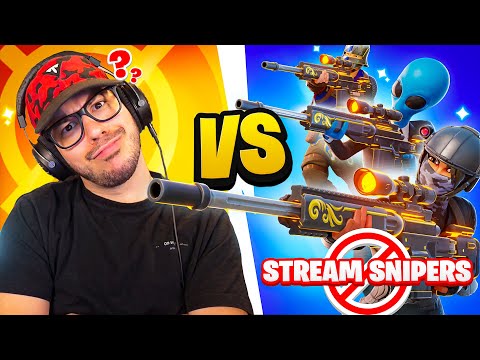 My Stream Snipers Need to STOP! (Fortnite)